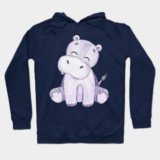 Cute hippopotamus Hoodie